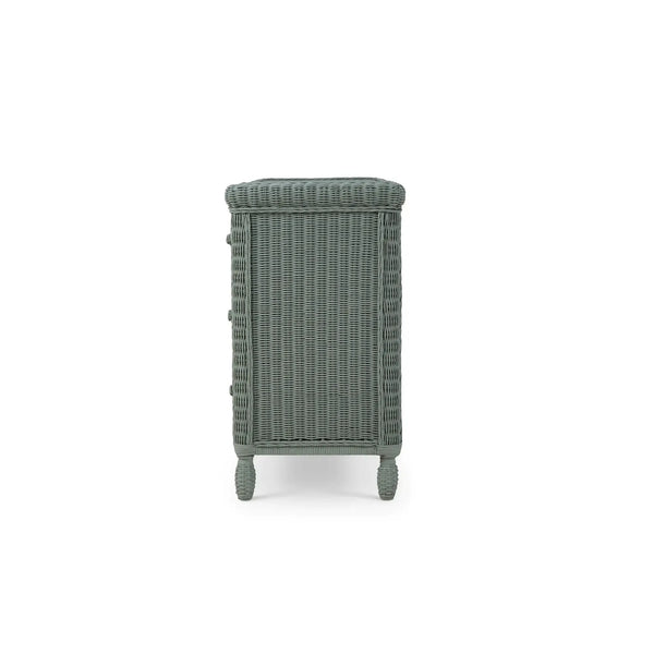 Oasis Rattan 6 Drawer Dresser-Blue Hand Home