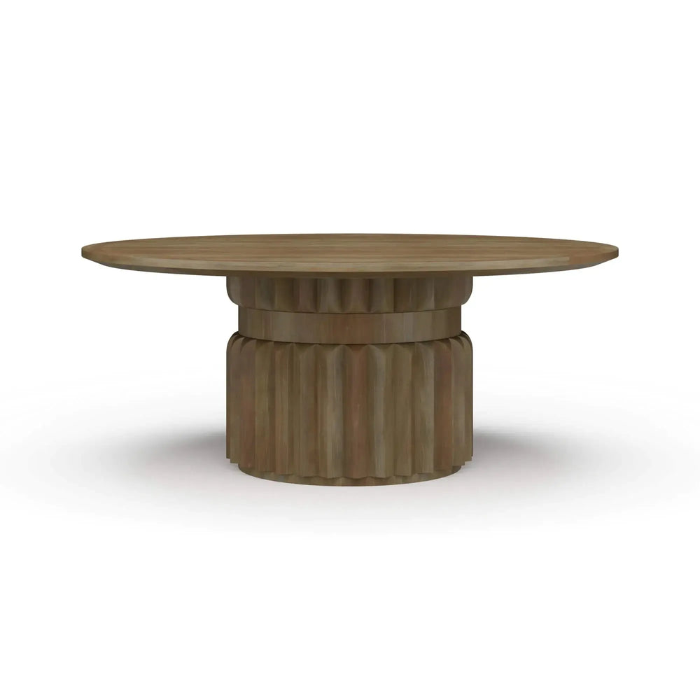 Colorado Round Dining Table 72''-Blue Hand Home