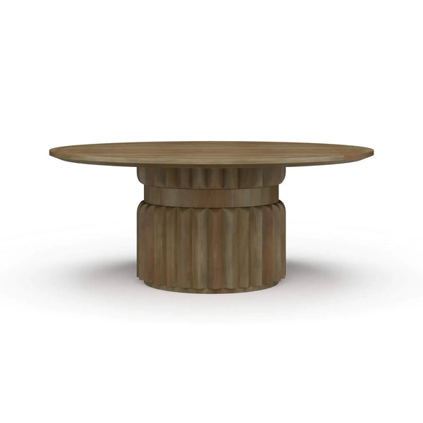 Colorado Round Dining Table 72''-Blue Hand Home