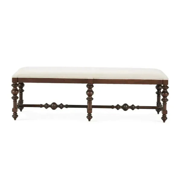 Savannah Large Bench-Blue Hand Home