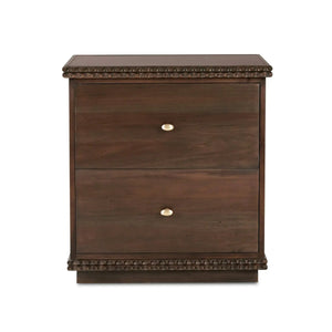 Maeve 2 Drawer Bedside Table-Blue Hand Home