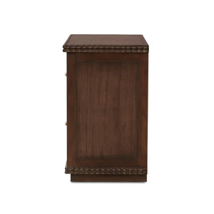 Maeve 2 Drawer Bedside Table-Blue Hand Home