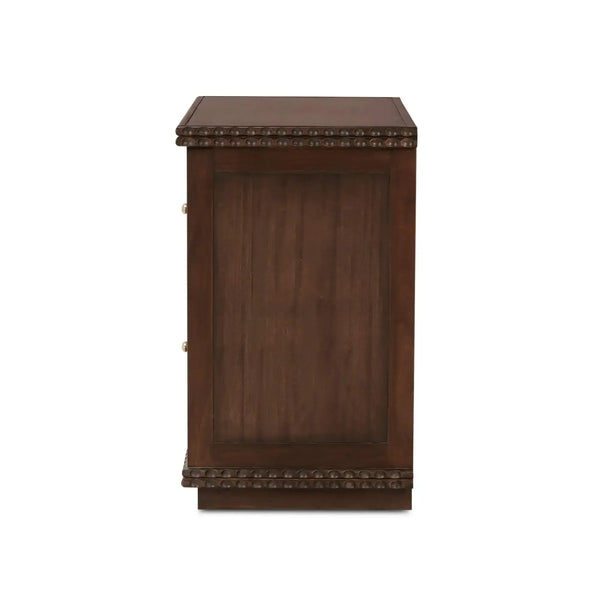 Maeve 2 Drawer Bedside Table-Blue Hand Home