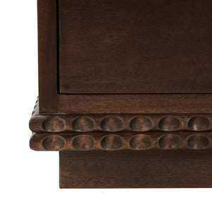 Maeve 2 Drawer Bedside Table-Blue Hand Home