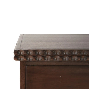 Maeve Open Bedside Table-Blue Hand Home