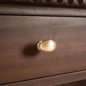 Maeve Open Bedside Table-Blue Hand Home