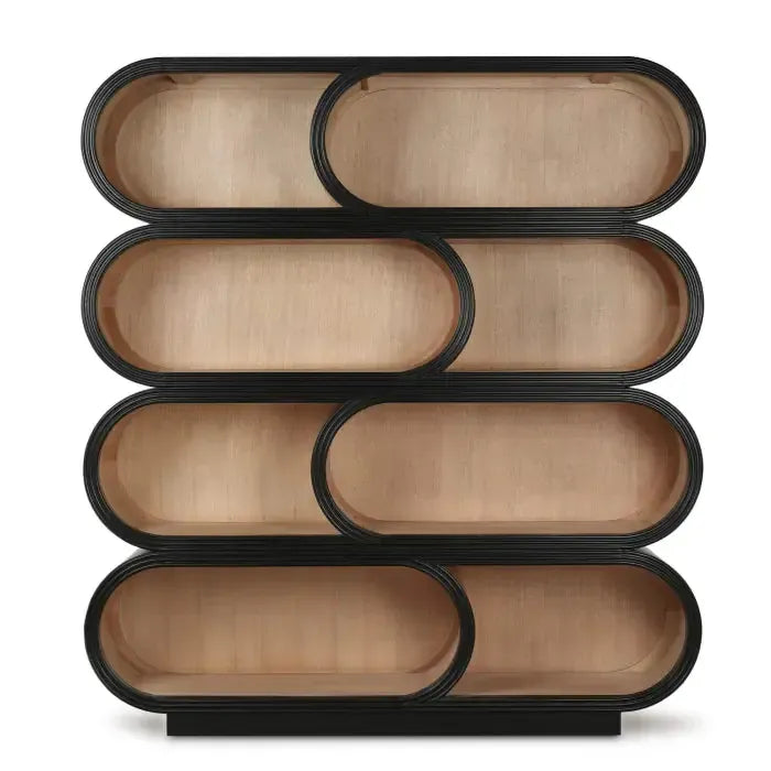 Infinity Bookcase-Blue Hand Home