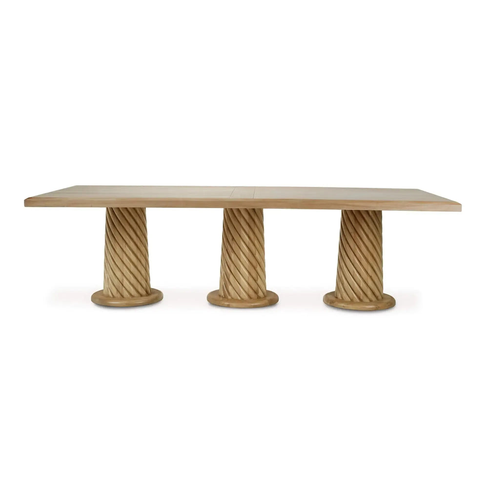 Belvedere Rectangular Dining Table-Blue Hand Home