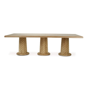 Belvedere Rectangular Dining Table-Blue Hand Home