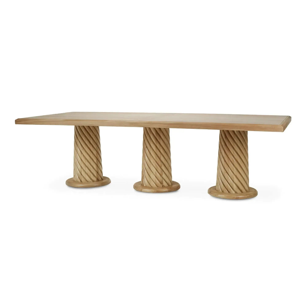 Belvedere Rectangular Dining Table-Blue Hand Home