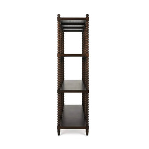 Cholet Open Bookcase KD-Blue Hand Home