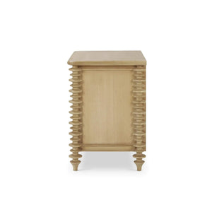 Milano 2 Drawer Bedside Table Small-Blue Hand Home