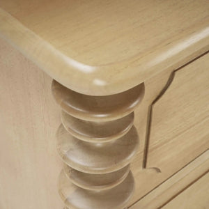 Milano 2 Drawer Bedside Table Small-Blue Hand Home