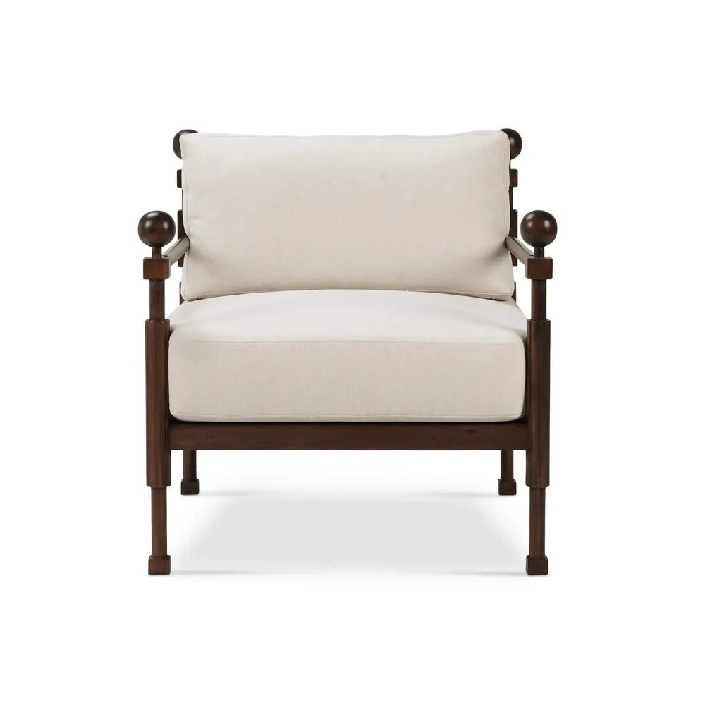 Soluna Lounge Chair-Blue Hand Home
