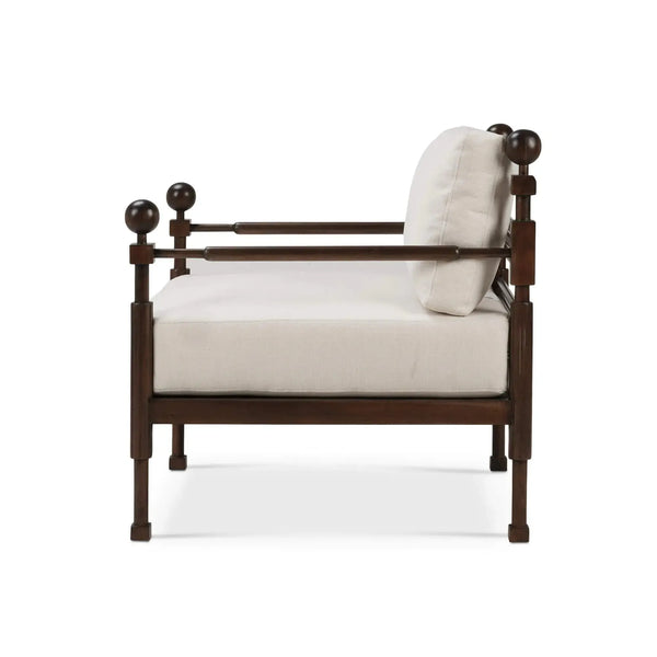Soluna Lounge Chair-Blue Hand Home
