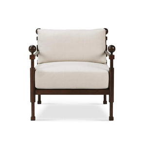 Soluna Lounge Chair-Blue Hand Home