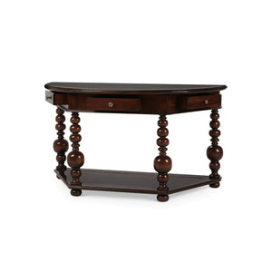 Soluna Demi Lune Table-Blue Hand Home