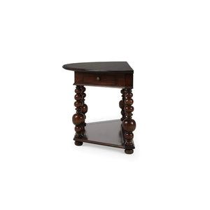 Soluna Demi Lune Table-Blue Hand Home