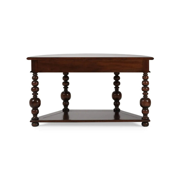 Soluna Demi Lune Table-Blue Hand Home