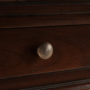 Soluna Demi Lune Table-Blue Hand Home