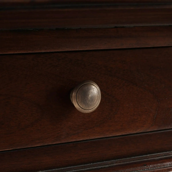 Soluna Demi Lune Table-Blue Hand Home