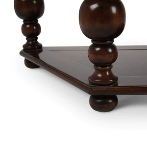 Soluna Demi Lune Table-Blue Hand Home