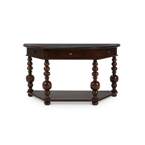 Soluna Demi Lune Table-Blue Hand Home