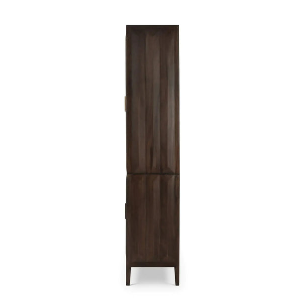 Colorado Display Cabinet w/ Glass Door-Blue Hand Home