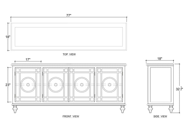 Savannah Sideboard-Blue Hand Home