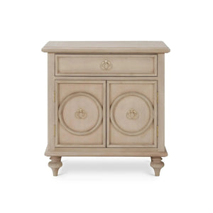 Savannah 2-Door Bedside Table-Blue Hand Home