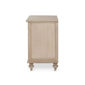 Savannah 2-Door Bedside Table-Blue Hand Home