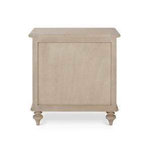 Savannah 2-Door Bedside Table-Blue Hand Home