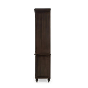 Savannah Display Cabinet w/ Glass Door-Blue Hand Home