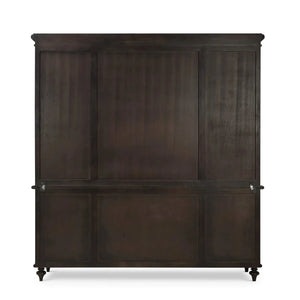 Savannah Display Cabinet w/ Glass Door-Blue Hand Home
