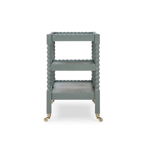 Ligna Bar Cart-Blue Hand Home
