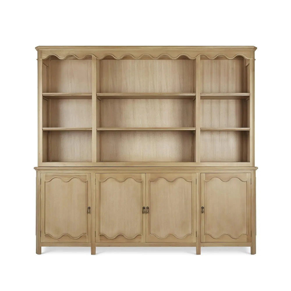 Chloe Open Hutch-Blue Hand Home