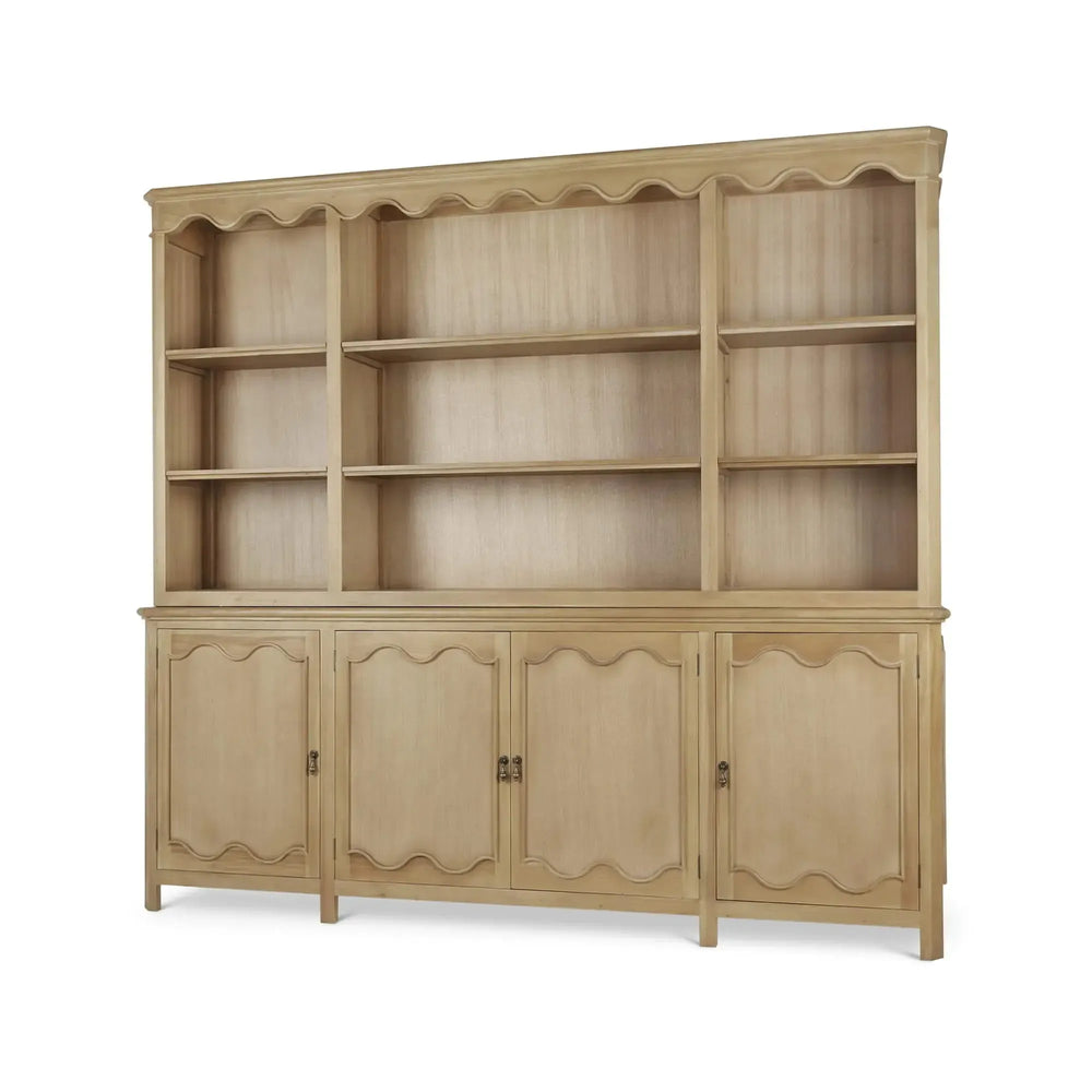 Chloe Open Hutch-Blue Hand Home