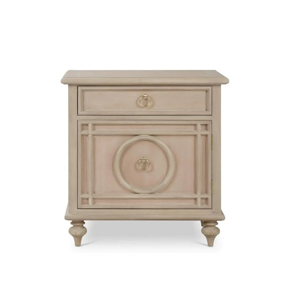 Savannah 1 Door Bedside Table-Blue Hand Home