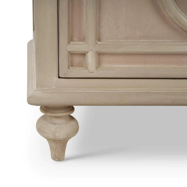 Savannah 1 Door Bedside Table-Blue Hand Home