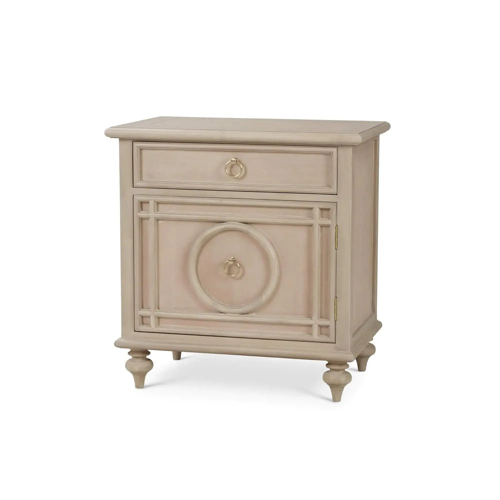 Savannah 1 Door Bedside Table-Blue Hand Home