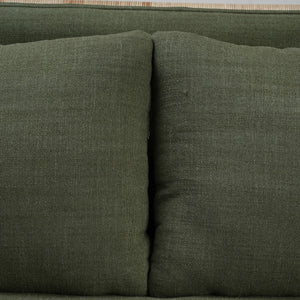 Rabana Rattan Loveseat-Blue Hand Home
