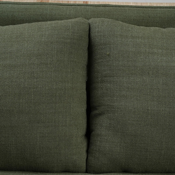 Rabana Rattan Loveseat-Blue Hand Home
