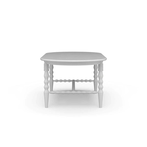 Ligna Oval Dining Table 83''-Blue Hand Home