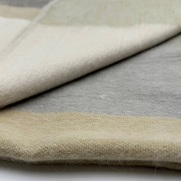 NEW! Alpaca Throw Blanket - Salt Flat-Blue Hand Home