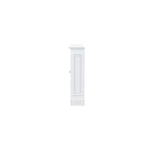 Vivienne Narrow Sideboard in True White-Blue Hand Home