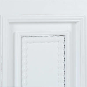 Vivienne Narrow Sideboard in True White-Blue Hand Home