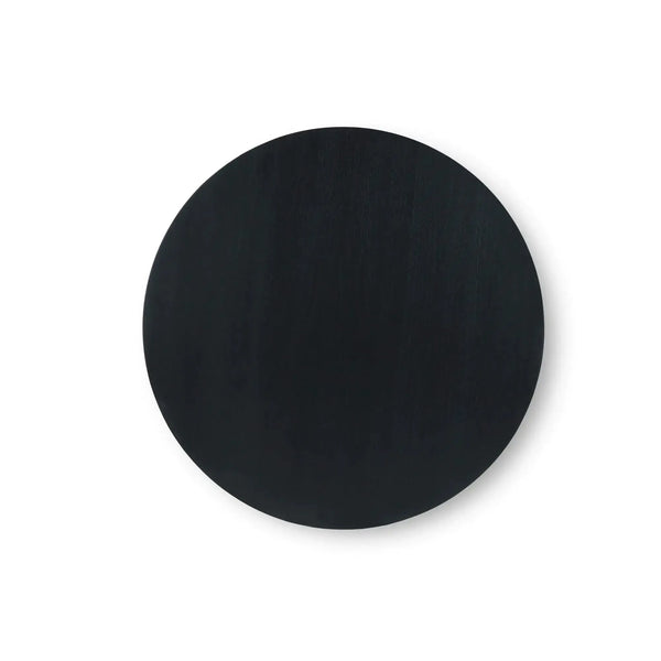 Pierre Round Coffee Table in Batavia Black-Blue Hand Home