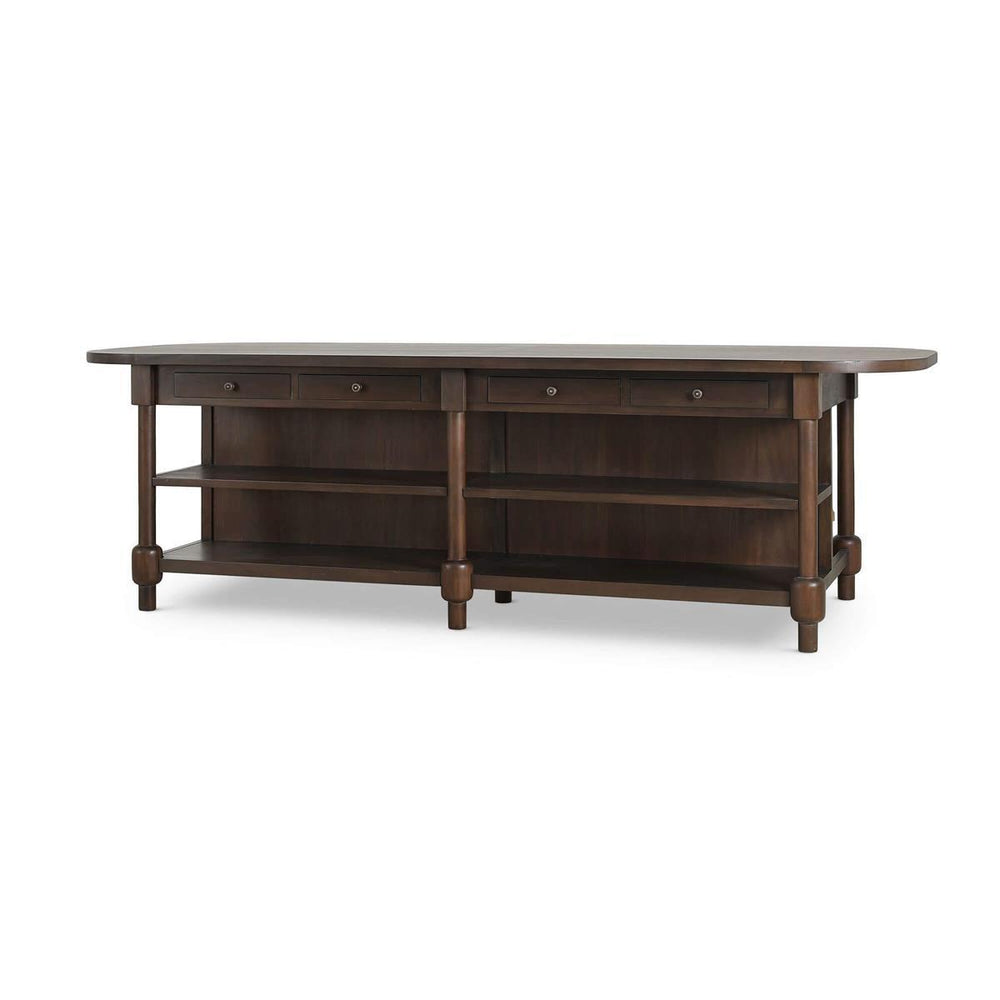Windsor Kitchen Island-Blue Hand Home