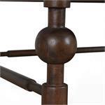 Soluna Side Table w/ Drawer-Blue Hand Home