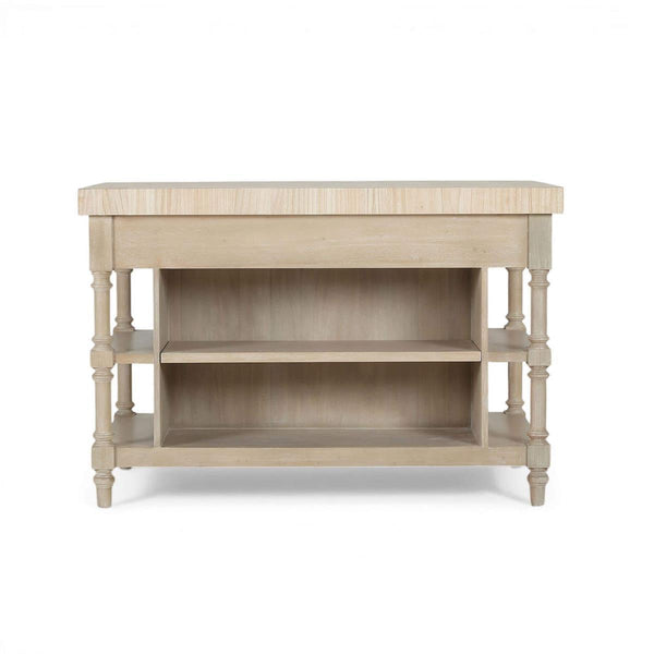 Palmetto Kitchen Island-Blue Hand Home